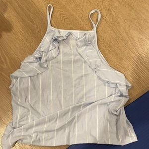 Baby blue American eagle lightweight tank top